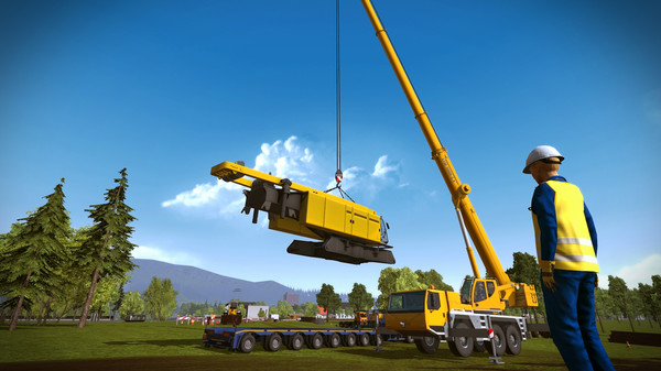 Construction Simulator 2015: Liebherr LR 1300 screenshot 3