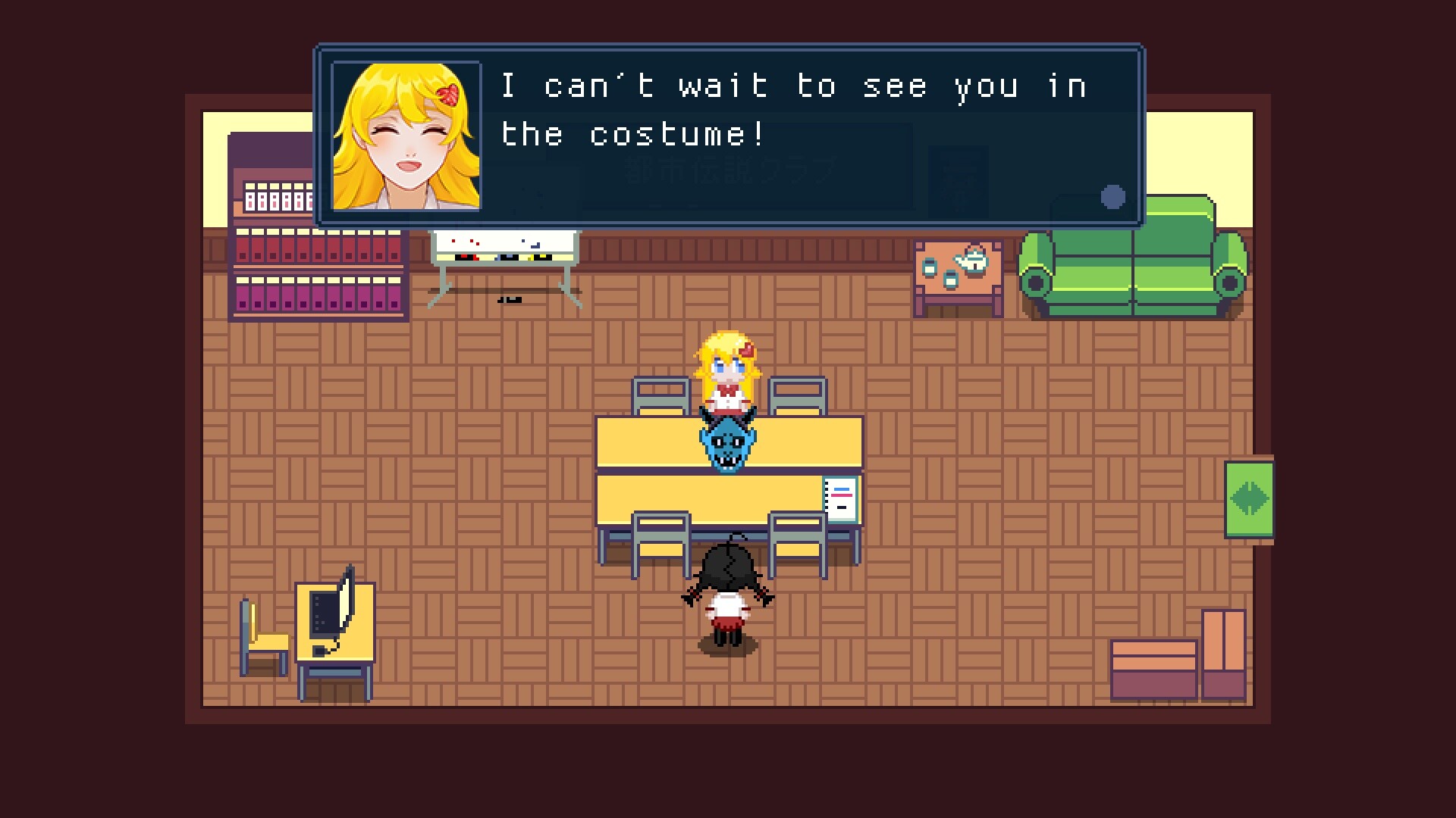 YOKAI GODDESS An Urban Legend Bullet hell Adventure screenshot #2