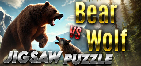 Bear vs. Wolf Jigsaw Puzzle