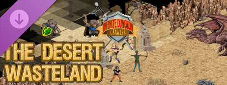 Infinite Dungeon Crawler - The Desert Wasteland cover art