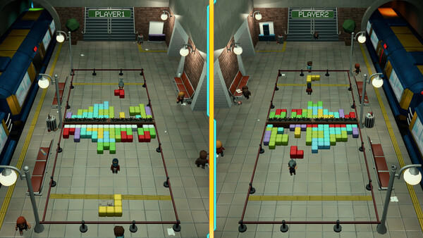 Screenshot 3 of Tetro Battle - more gameplay footage