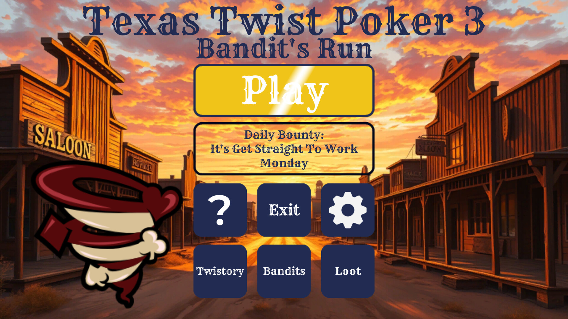 Texas Twist Poker 3 Bandit's Run screenshot #9