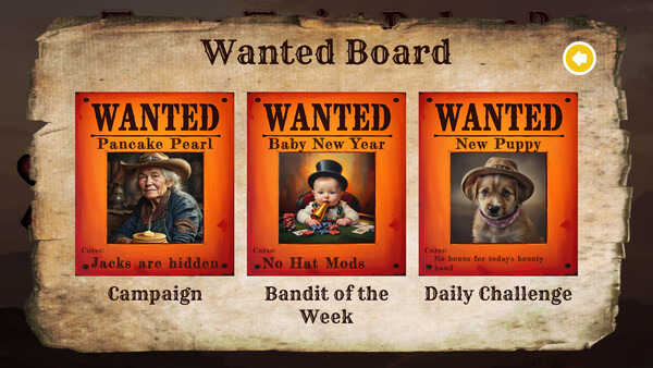 Texas Twist Poker 3 Bandit's Run game for Linux 1