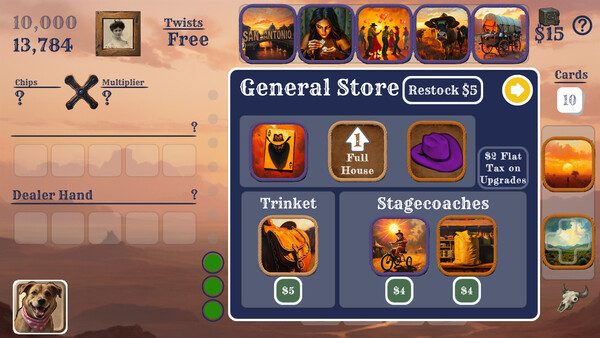 Texas Twist Poker 3 Bandit's Run game for windows Pc 1
