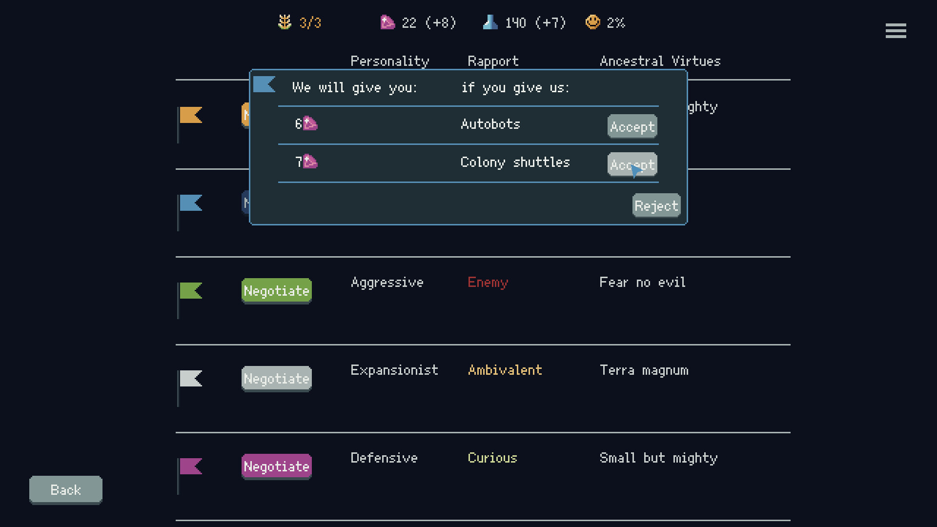 Vega Chronicle screenshot 3