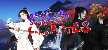 Desktop Standing Card Plates