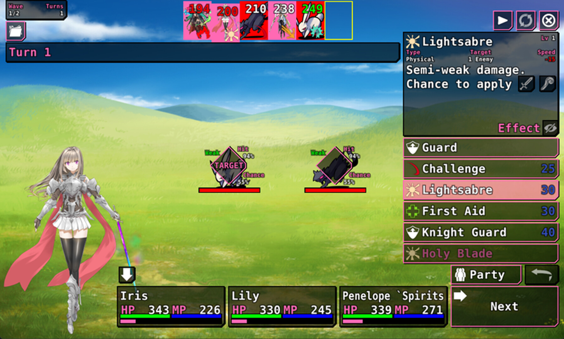 In Gehenna Fantasy Heroine Edition screenshot 5