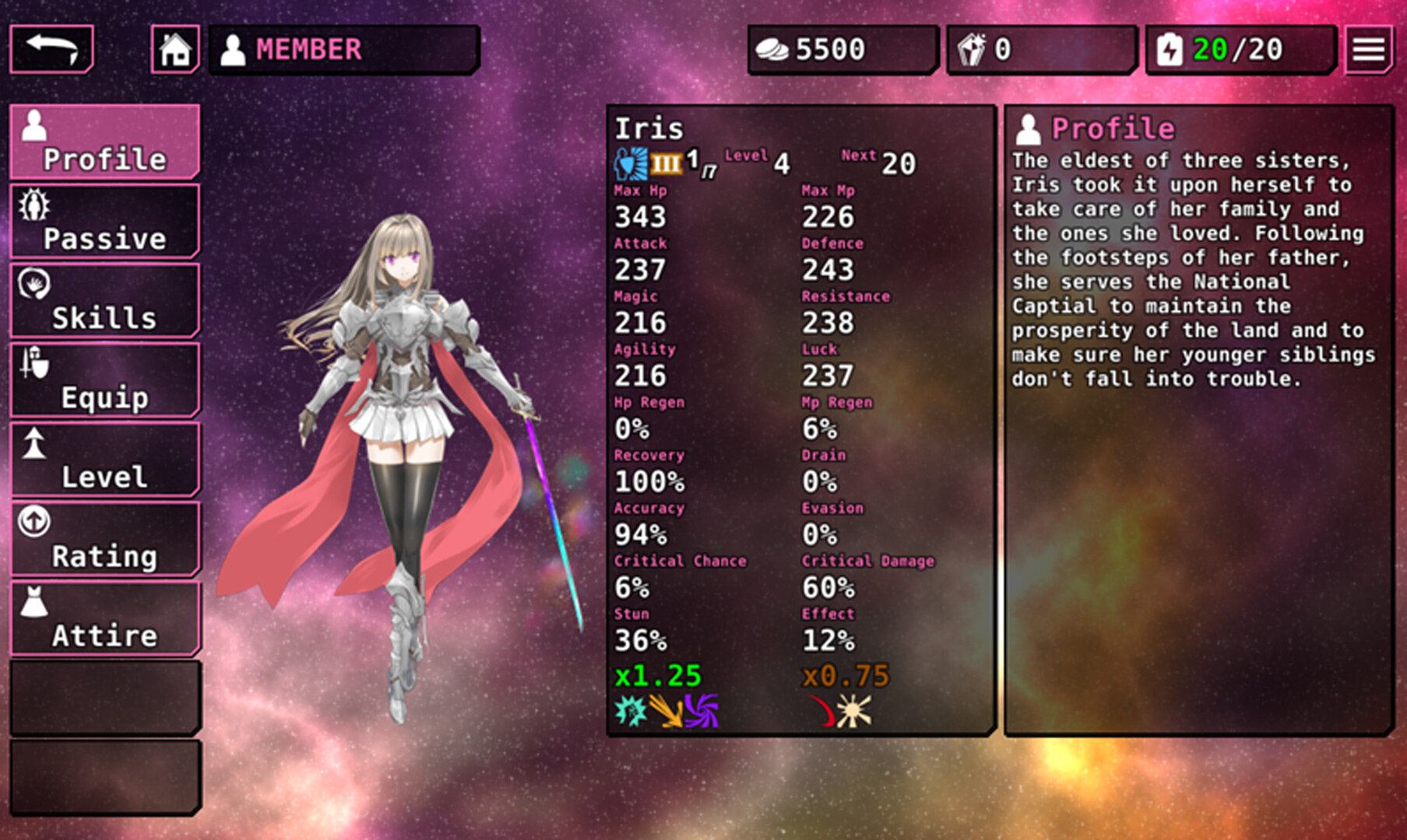 In Gehenna Fantasy Heroine Edition screenshot 3