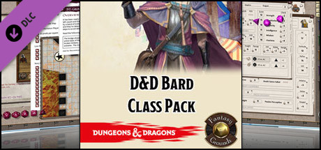 Fantasy Grounds - D&D Bard Class Pack Header Image