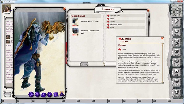 Fantasy Grounds - D&D Druid Class Pack