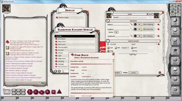 Fantasy Grounds - D&D Fighter Class Pack
