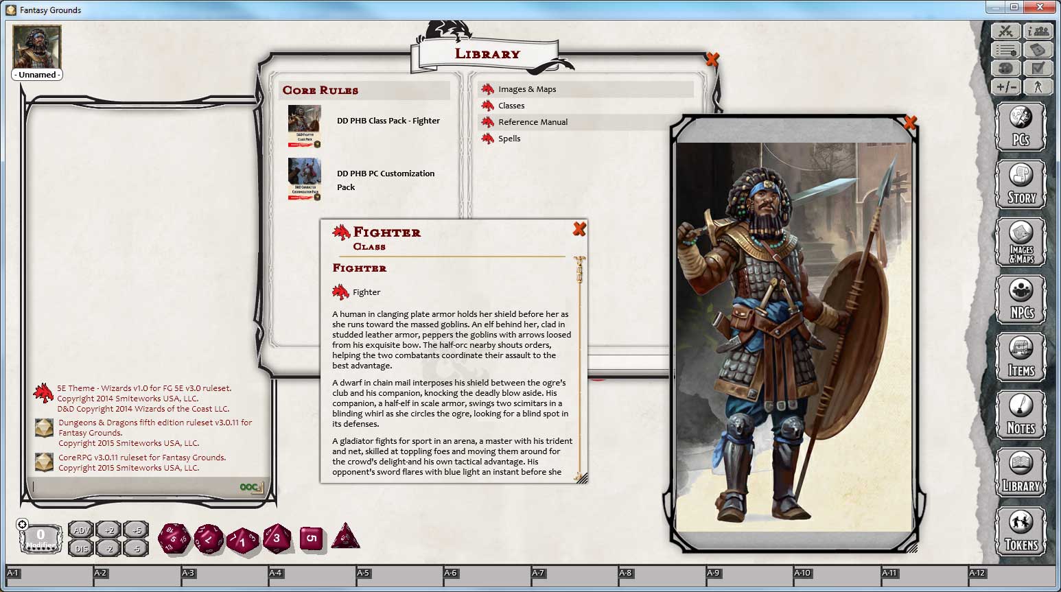 Fantasy Grounds - D&D Fighter Class Pack Featured Screenshot #1