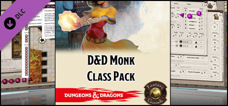 Fantasy Grounds - D&D Monk Class Pack Header Image