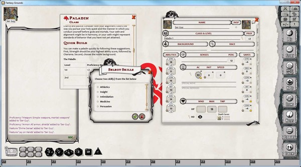 Fantasy Grounds - D&D Paladin Class Pack
