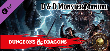 Fantasy Grounds - D&D Monster Manual Header Image