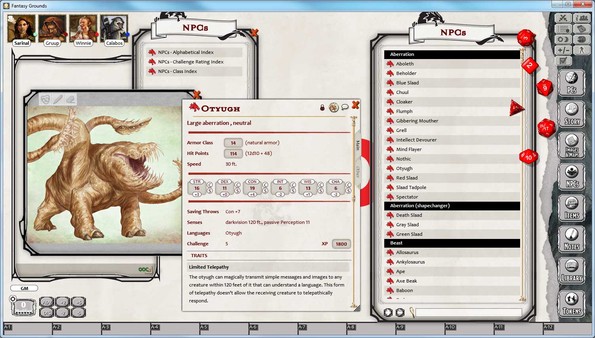 Fantasy Grounds - D&D Monster Manual