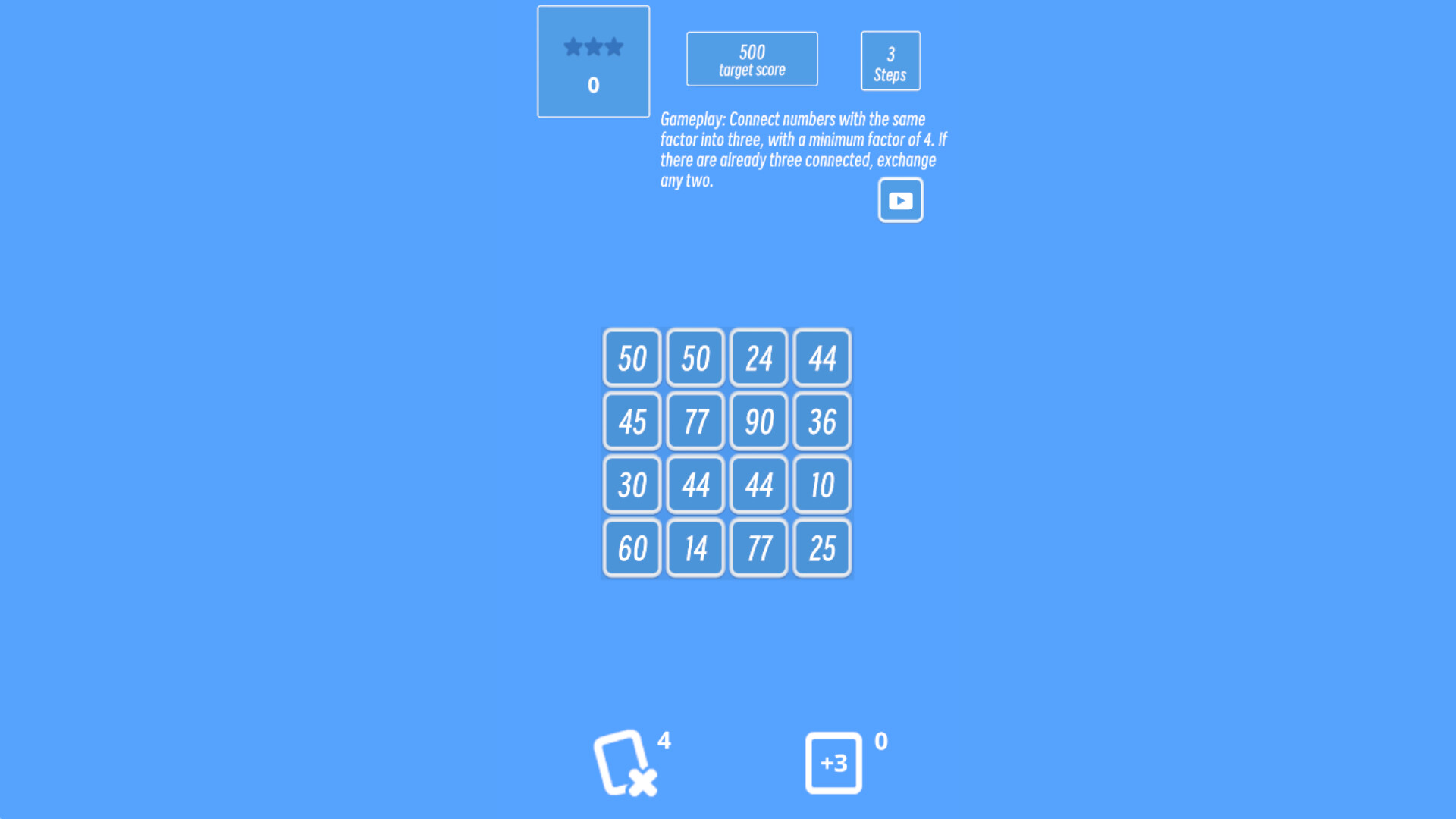 Math Match Three screenshot #1