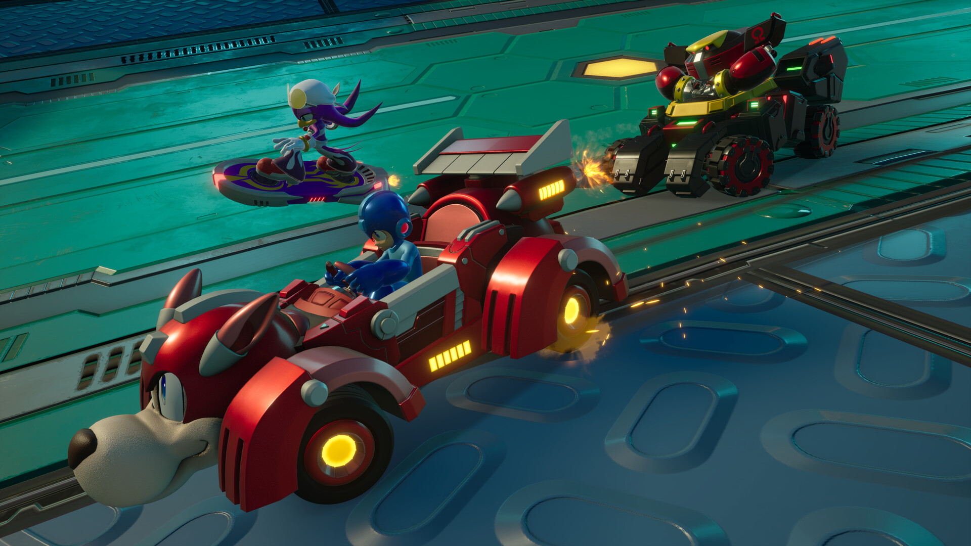 Sonic Racing: CrossWorlds - Mega Man Pack Featured Screenshot #1