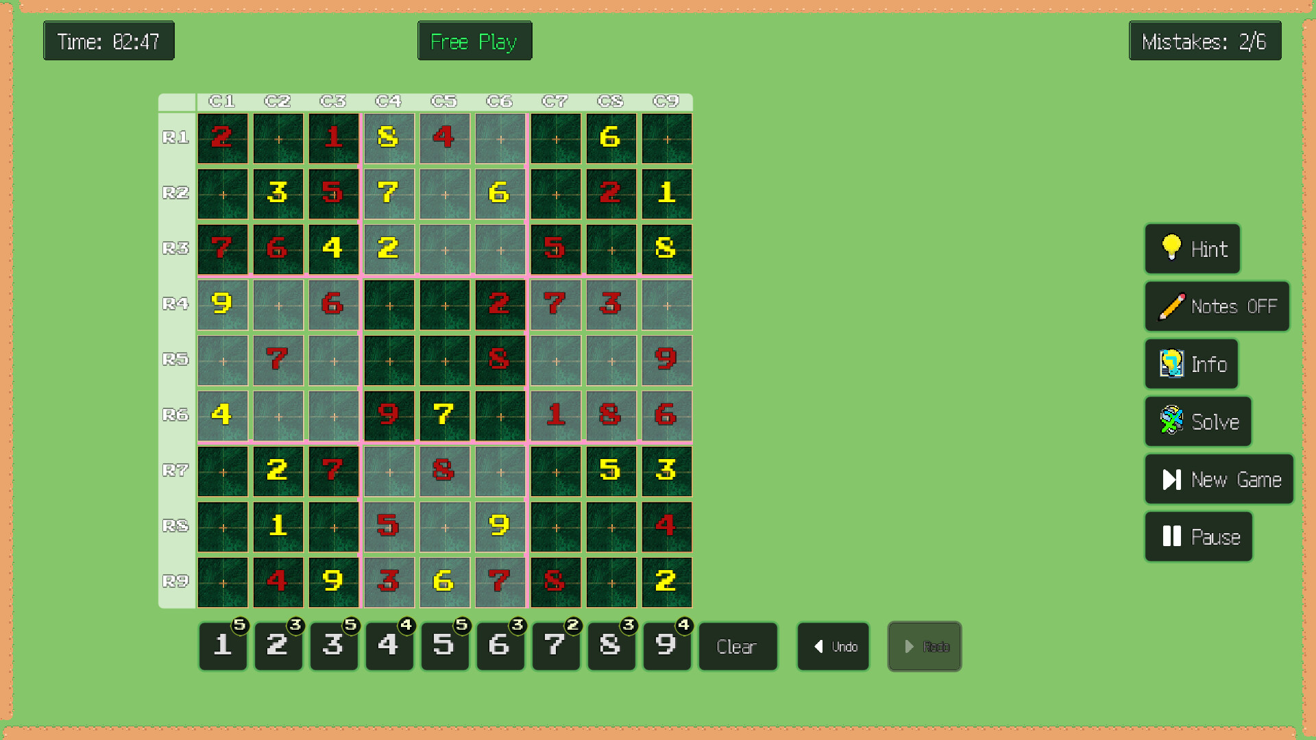 Sudoku Bactron screenshot 7