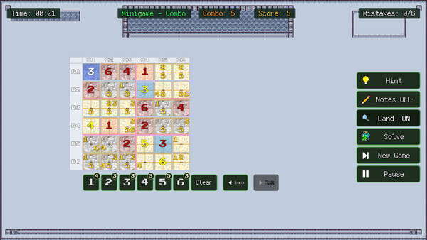 Sudoku Bactron screenshot 2