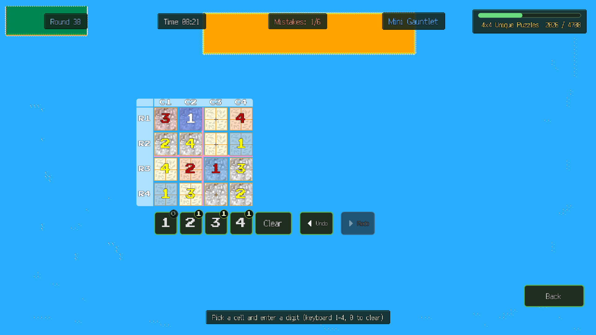 Sudoku Bactron screenshot 1