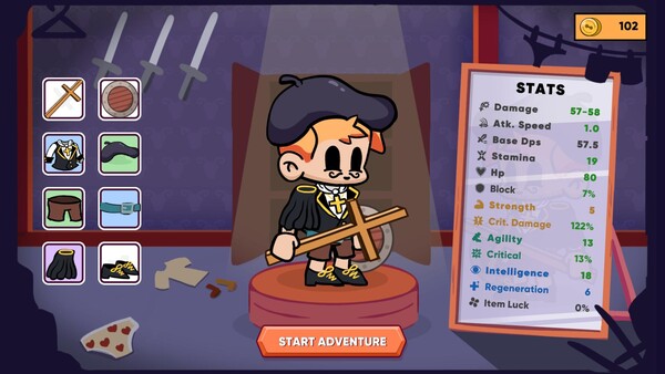 Скриншот 1 из игры GOAT - Gear Optimization Auto-Battle Tactics