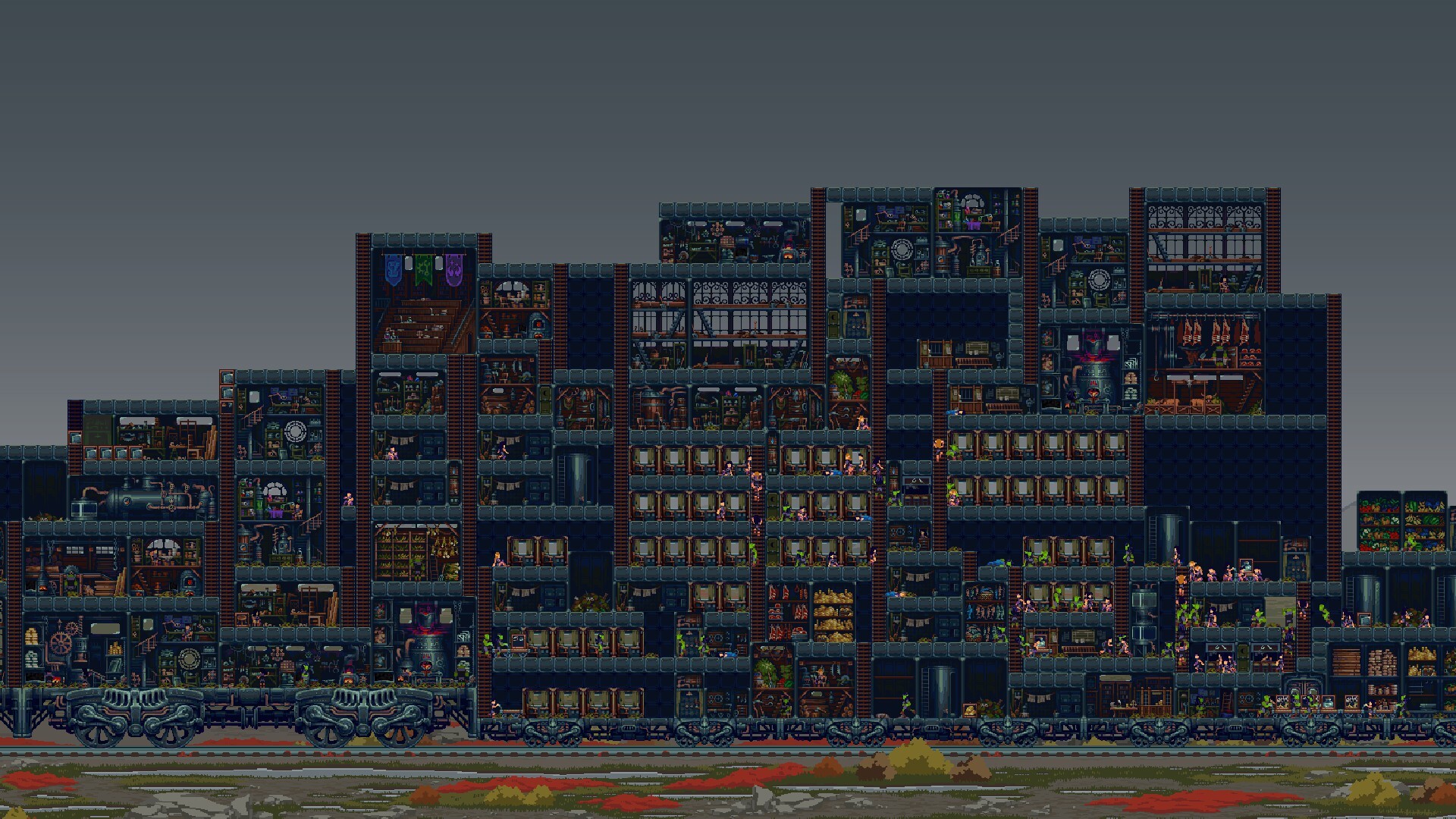 Steel Artery: Train City Builder – Screenshot 4