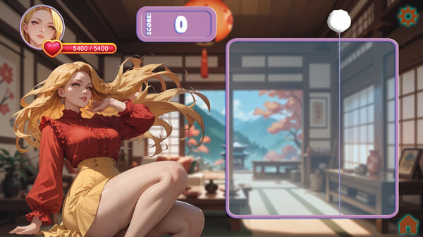 Cute Girl Suika Game - Bouble screenshot 2
