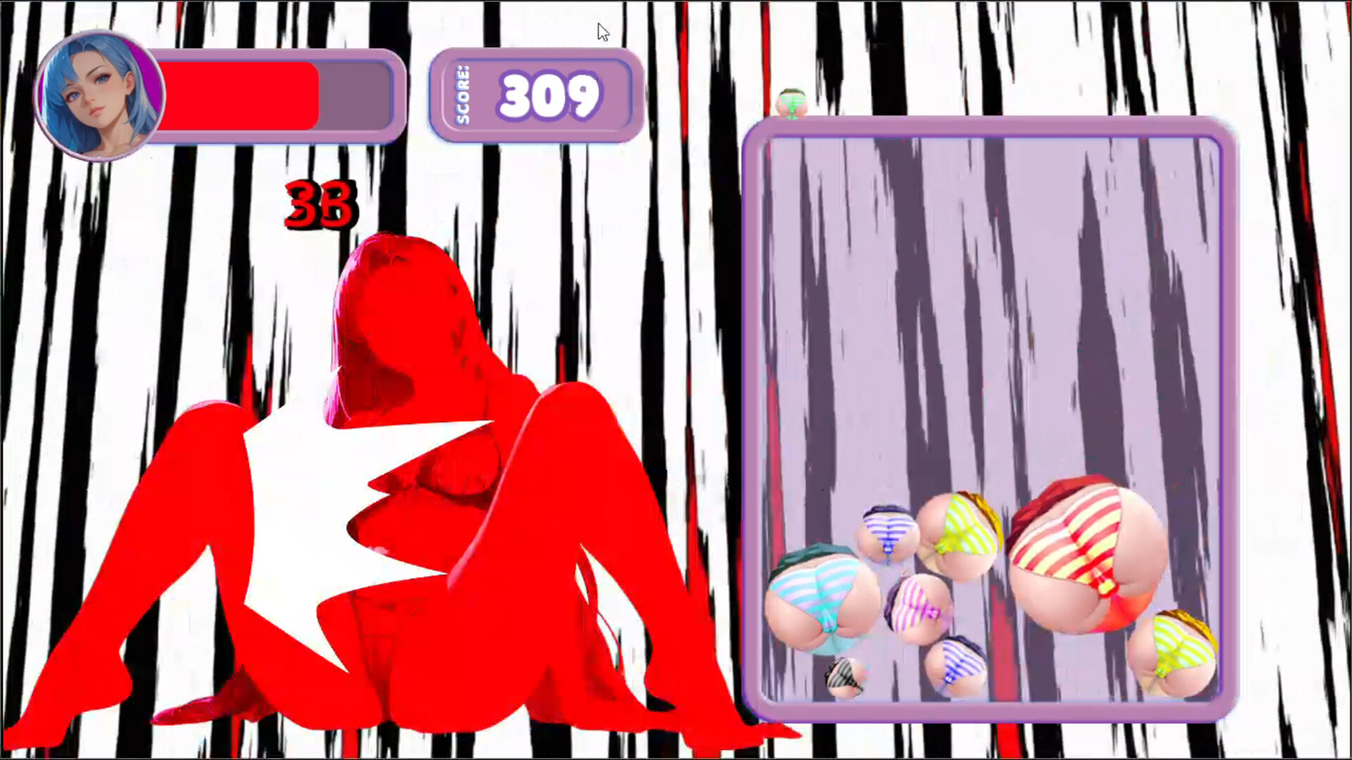 Cute Girl Suika Game - Bouble screenshot #4