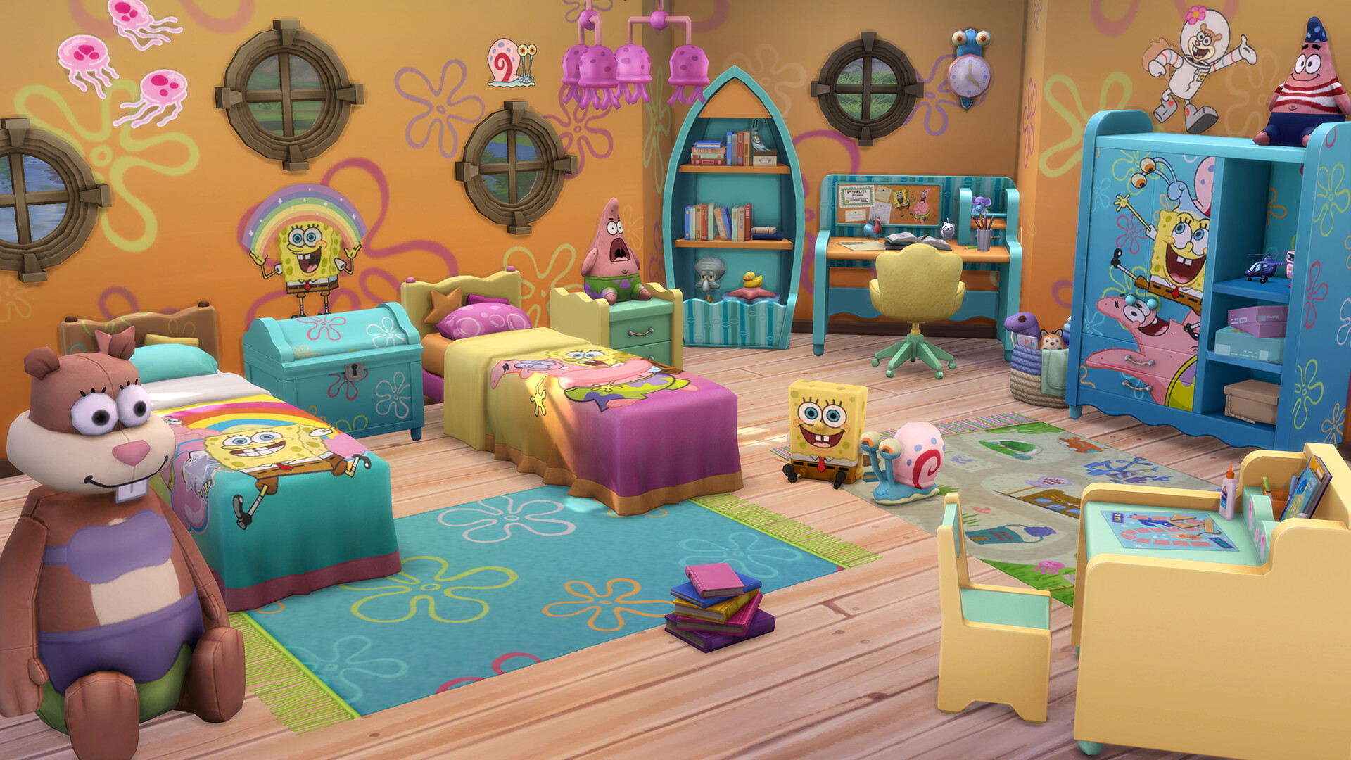 The Sims™ 4 SpongeBob Kid’s Room Kit Featured Screenshot #1