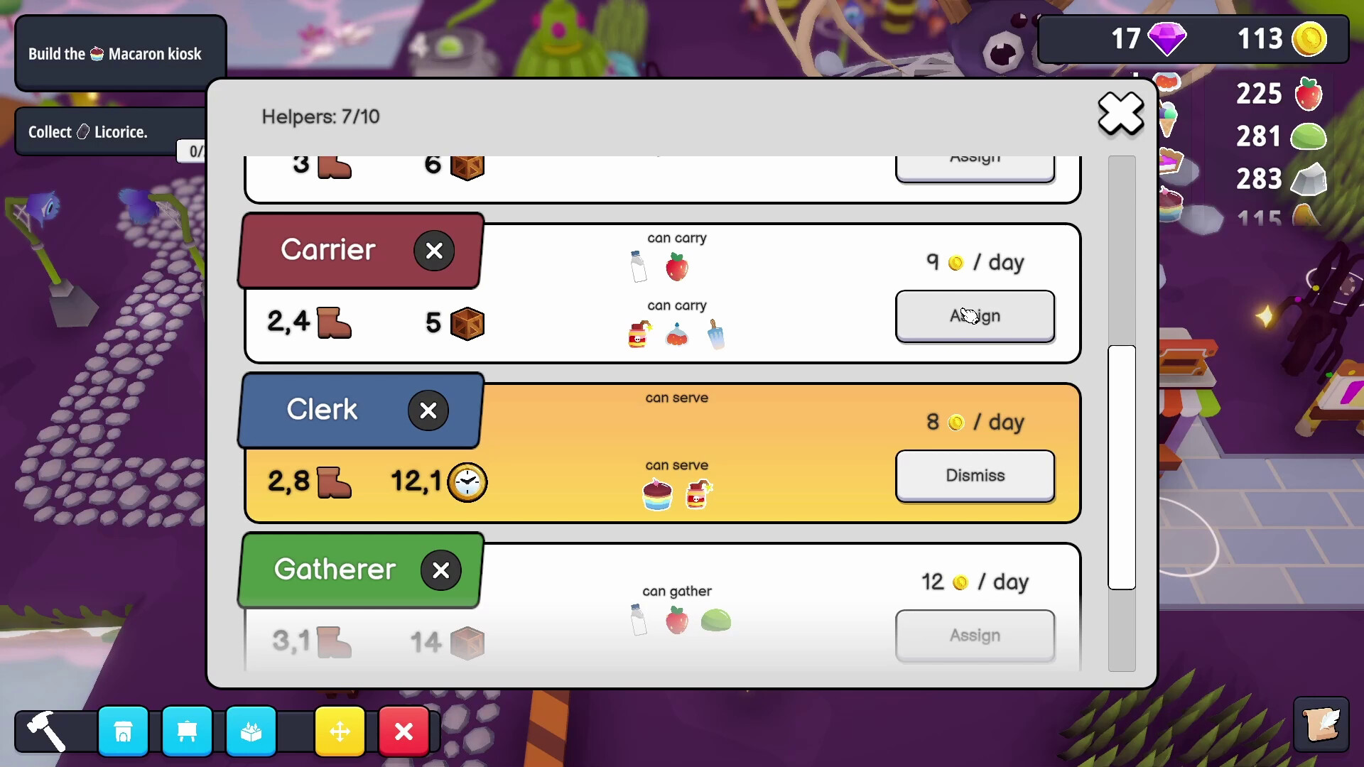 Candy Luna Park screenshot #3