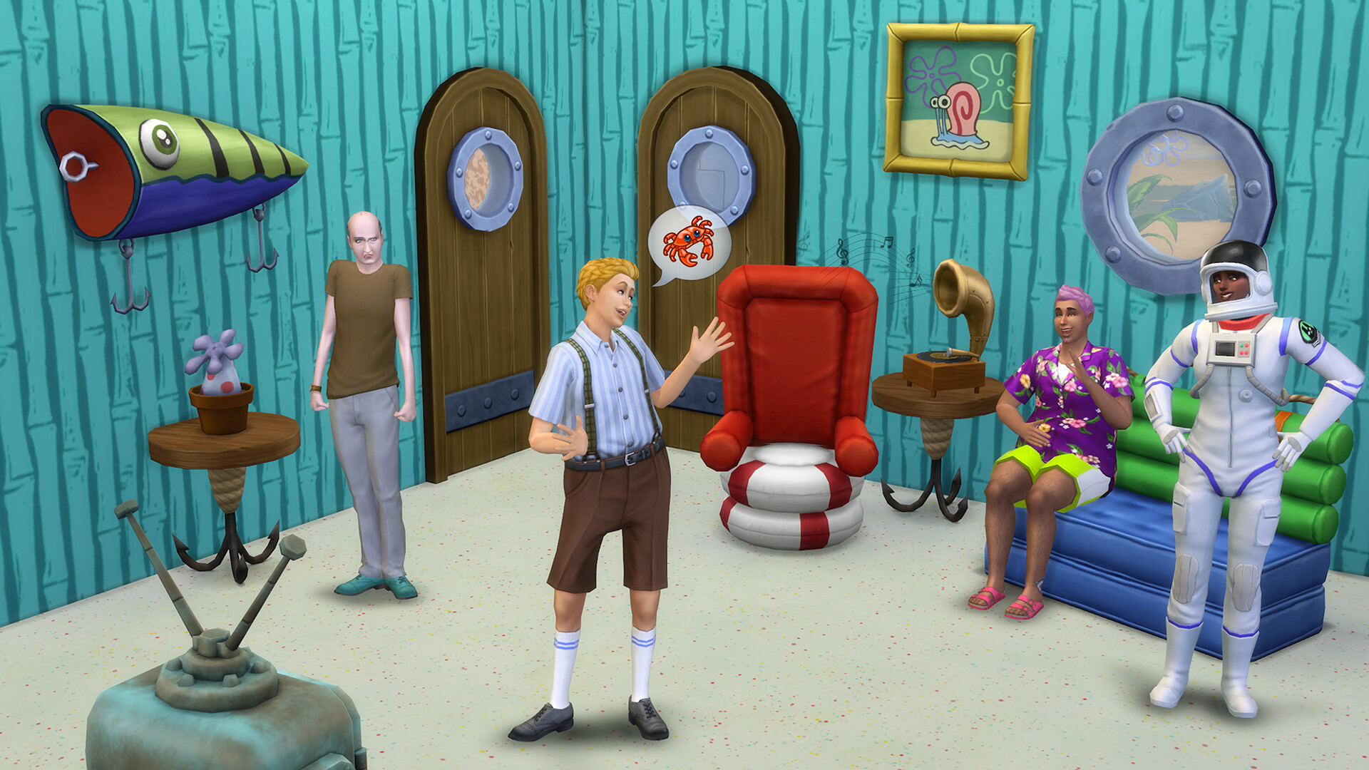 The Sims 4 SpongeBob's House Kit PC gameplay screenshot 3 of 3