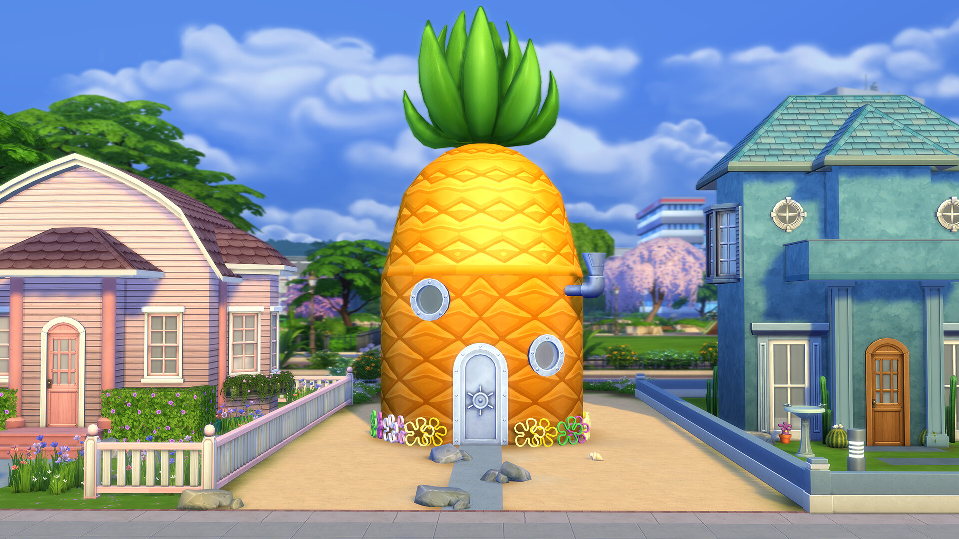 The Sims 4 SpongeBob's House Kit PC gameplay screenshot 2 of 3