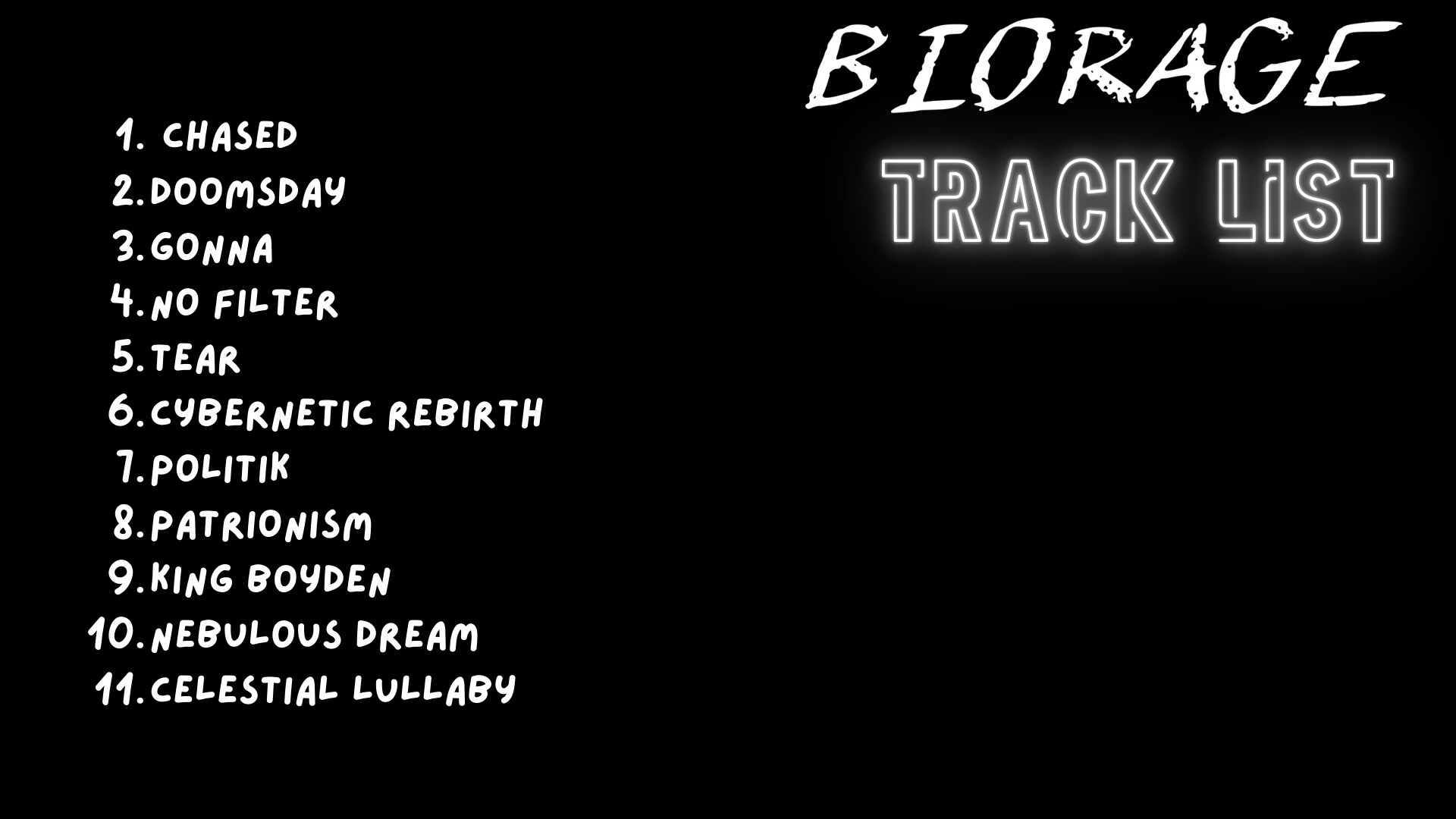 Biorage Soundtrack Featured Screenshot #1
