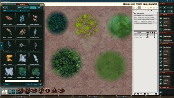 Fantasy Grounds - FG Immersive Overland Map Pack