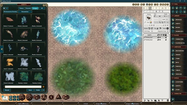 Fantasy Grounds - FG Immersive Overland Map Pack