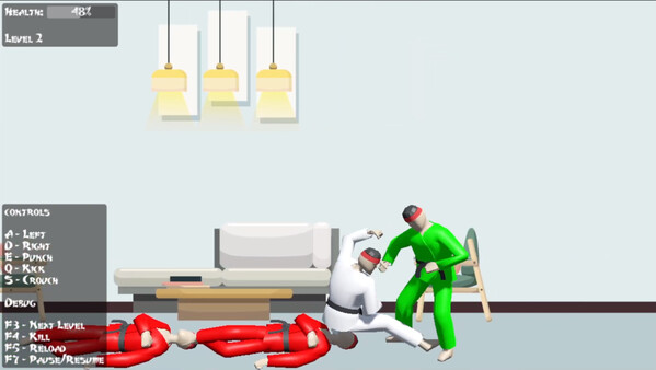 Enter the Dojo game for Linux 1