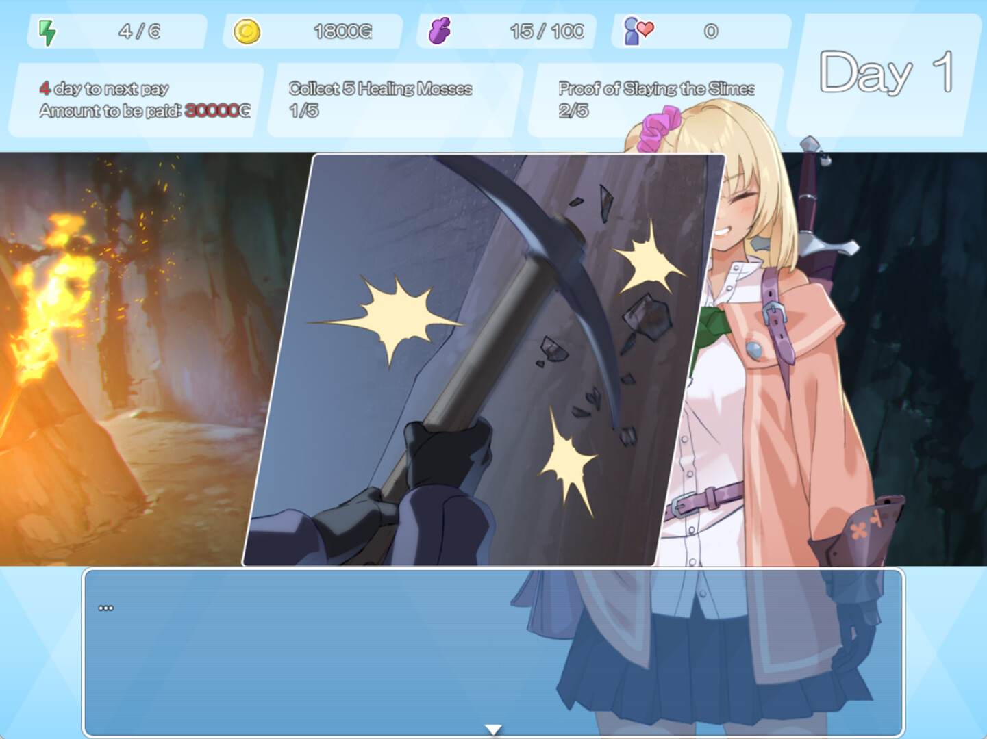 Dungeon with Girl screenshot #2