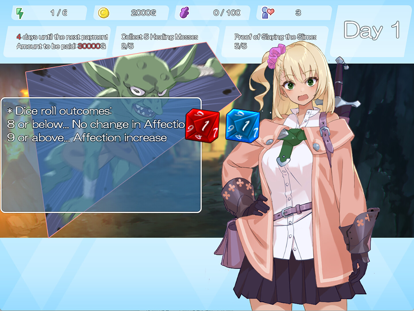 Dungeon with Girl screenshot #3