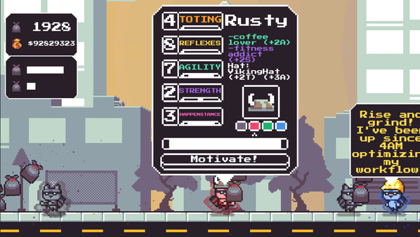 Raccateer game for Linux 1