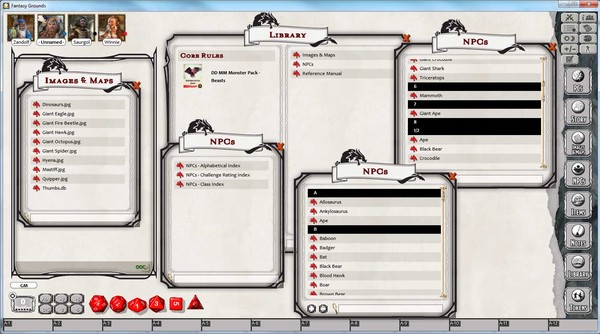 Fantasy Grounds - D&D Monster Pack - Beasts