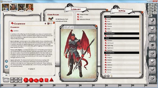 Fantasy Grounds - D&D Monster Pack - Celestials & Fiends