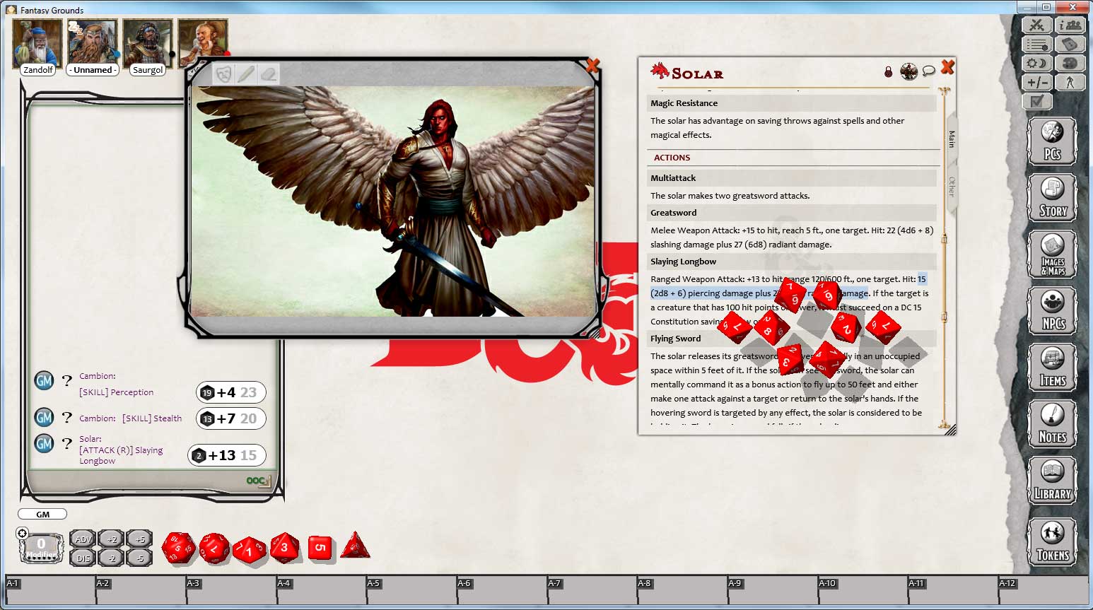 Fantasy Grounds - D&D Monster Pack - Celestials & Fiends Featured Screenshot #1