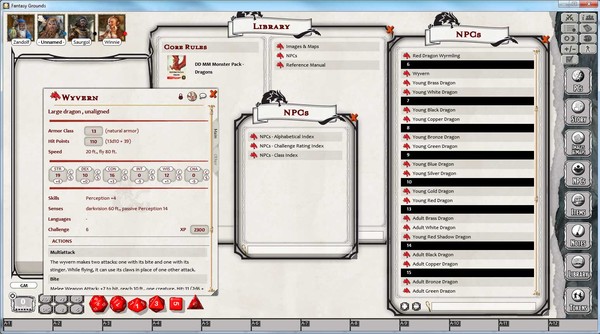 Fantasy Grounds - D&D Monster Pack - Dragons