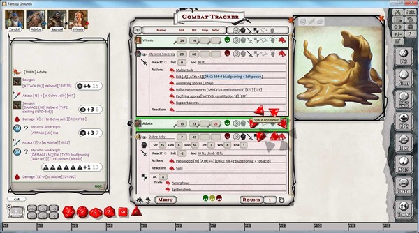 Fantasy Grounds - D&D Monster Pack - Oozes, Plants & Swarms
