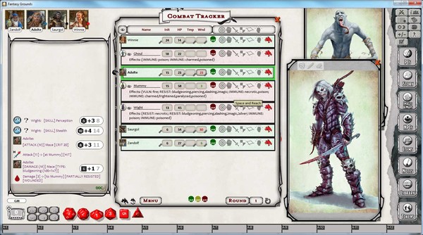 Fantasy Grounds - D&D Monster Pack - Undead