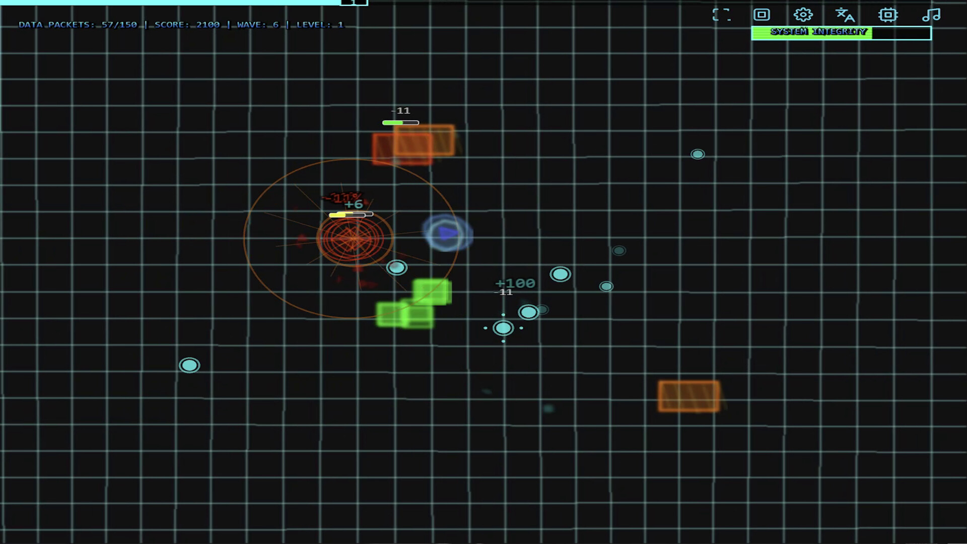 #5. Cyber Sentinel: Bullet Hell Breach (Steam) 由: Martin Edmaier