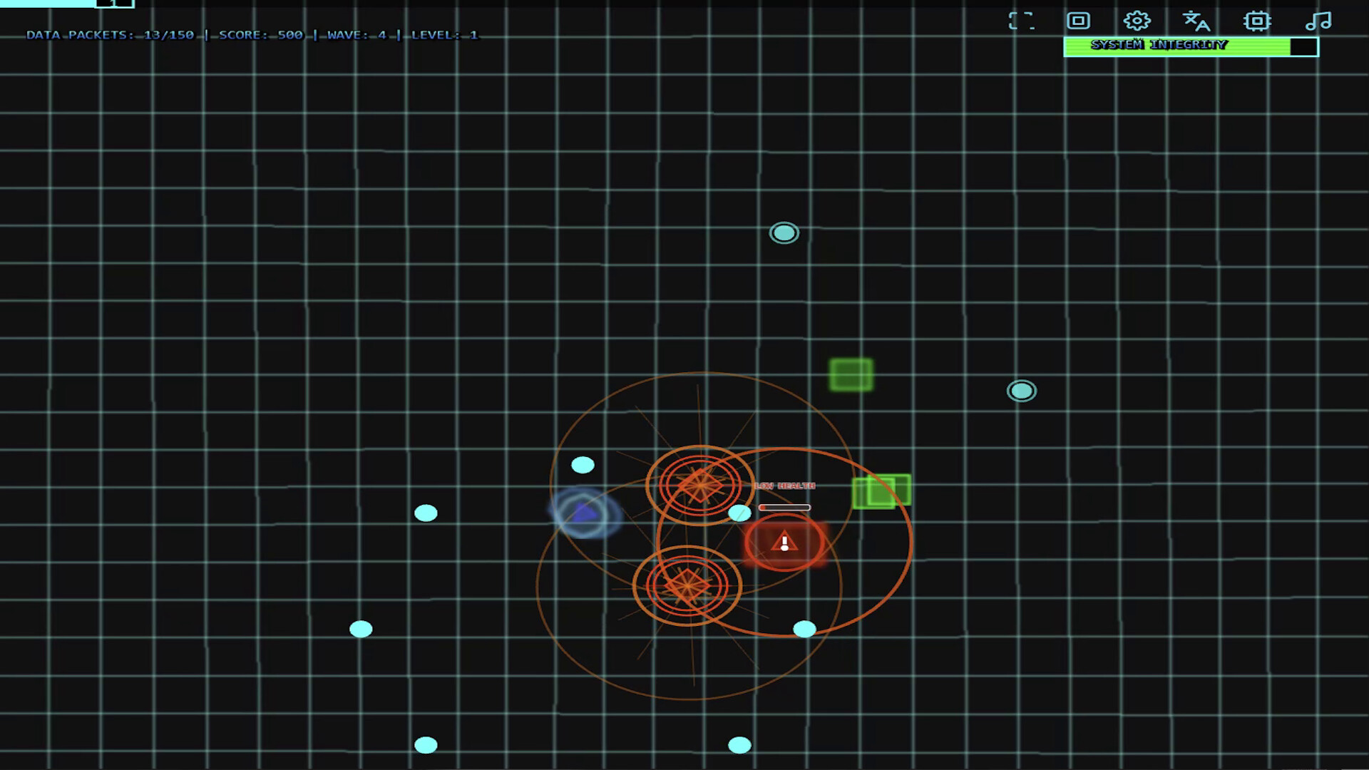 Cyber Sentinel: Bullet Hell Breach screenshot #3