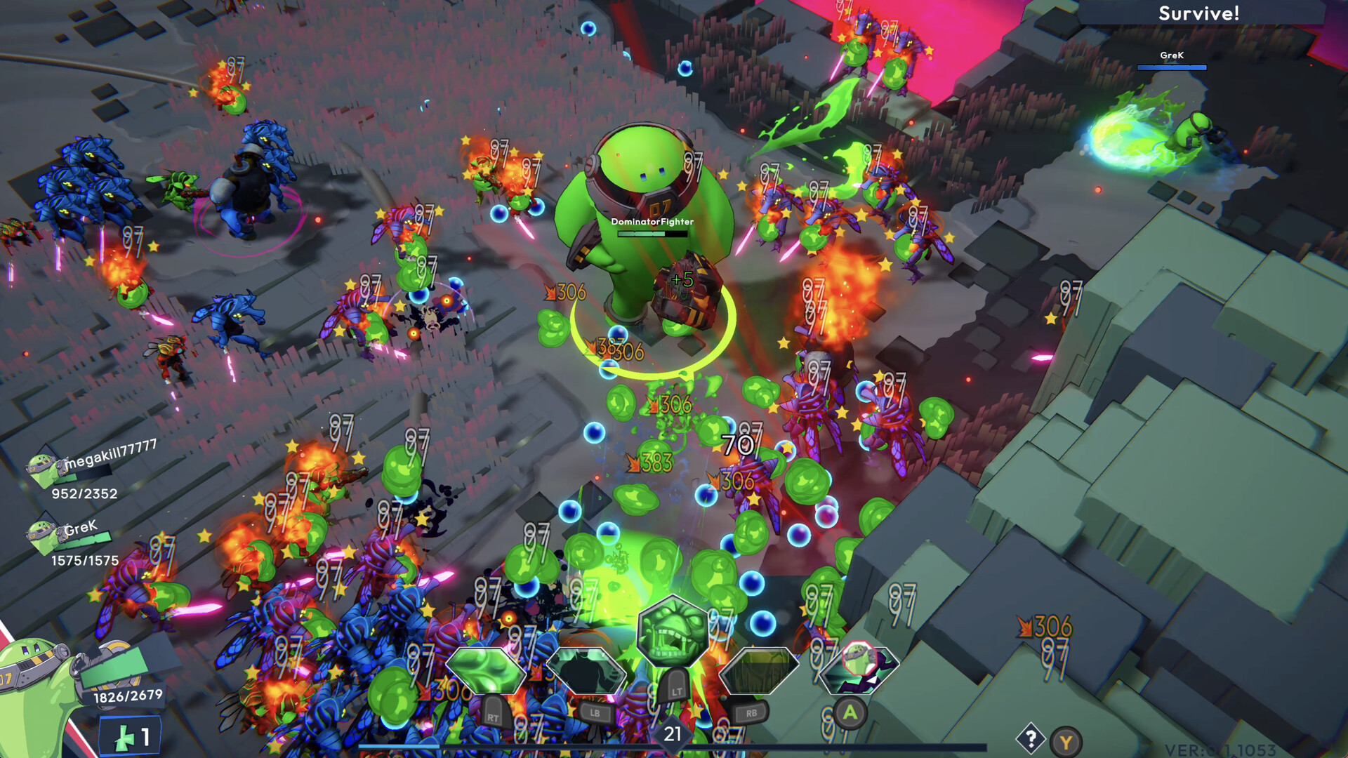 SLAMPUNKS screenshot #3