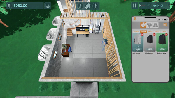 Ping Profit - Internet Tycoon screenshot 1